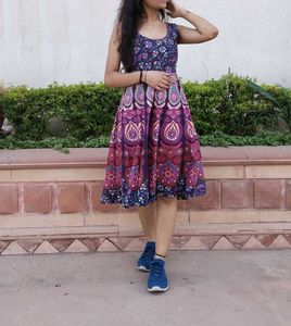 Boho Print Dress