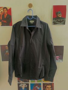 Zara Man Black partywear Shirt