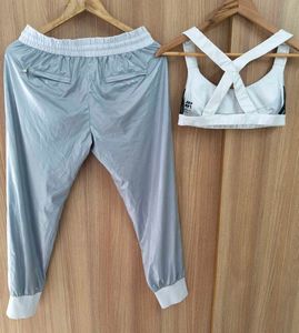 ✨FILA-Metallic Silver&amp;Black 2-Piece Track Set✨
