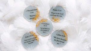 ✨Resin Fridge magnets Bible Words✨🙏