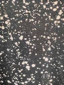 H&amp;M Black &amp; White Bleached Splatter Bodycon Dress