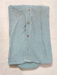 🆕 Peter England Striped Cotton Shirt