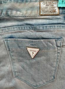 Guess Jeans + Chikankari Palazzo