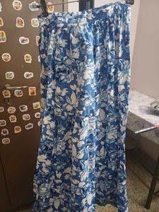 Boho Chic Floral Maxi Skirt &amp; Top Set