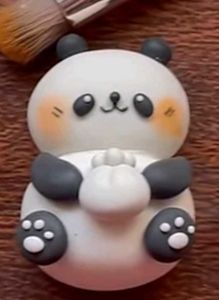 cute baby bunny keychain