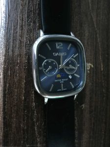 Casio Square Dial Watch with original metal box