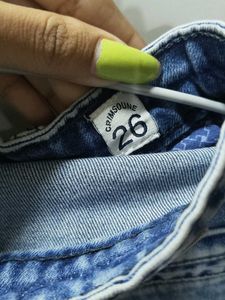 Distressed Flare Jeans
