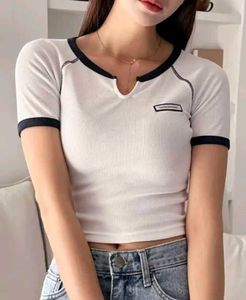 Cute Cropped White Top