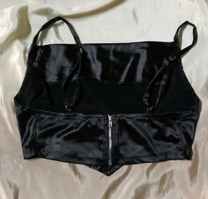 Satin Cowl Neck Camisole Top