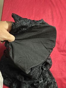 Elegant Black Lace Camisole Top