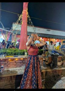 Halter Neck Top garba outfit