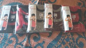 Cotton Fabric Gym Vest Pack Of 5