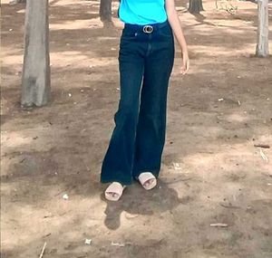 Dark Wash Wide Leg Jeans