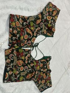 Stylish Printed Ethnic lahenga blause full gher