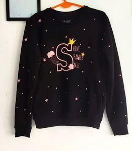 Giny And Jony Black Sweatshirt Women