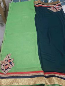 Like New Heavy 😍Saree With Blouse