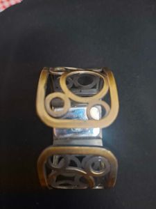 Vintage Gold-Tone Cuff Watch