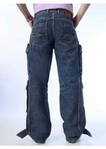 cargo baggy multi pocket jeans