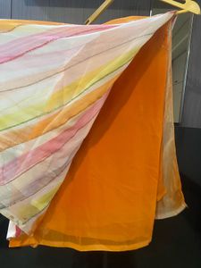 Colorful Striped saree