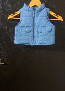 Baby Blue Puffer Vest