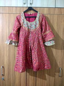 Pinkville Jaipur Plazo Set