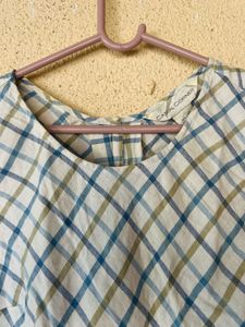 Checkered Sleeveless Top