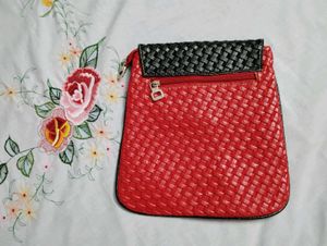 Chic Woven Clutch Bag