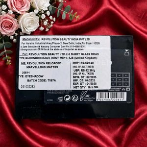 Revolution Eyeshadow Palette