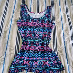 Ardene Geometric Print Tank Top