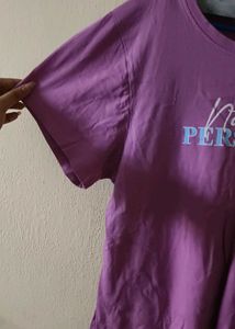 Purple "Nothing Personal" Graphic Tee