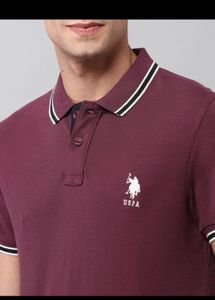 US Polo Assn. Burgundy shirt
