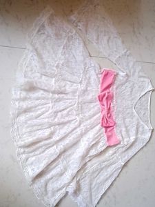 3 combo net dress fixed price