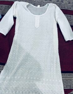 3 Women's Kurtas - Yellow, Floral &amp; White