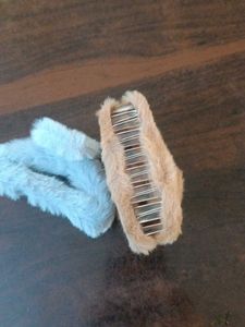 Faux Fur Scrunchies - Set of 2
