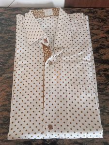 Pure Cotton Printed Men's Shirt