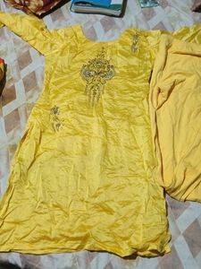 Yellow Salwar Suit