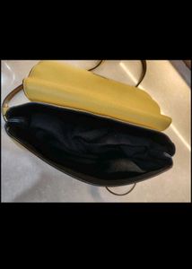 Chic Yellow Crossbody Bag