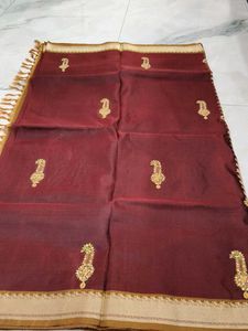 pure Kanchi pattu saree