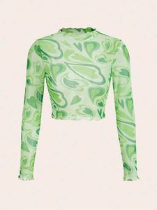 Green Mesh Top 💚
