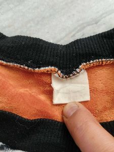 Vintage Style Plaid Sweatshirt