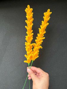 Yellow Pipe Cleaner Flowers
