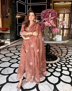 Brown kurta set