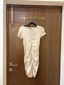 Ruched Bodycon Mini Dress