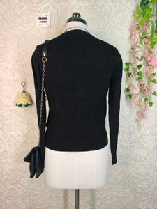 Classic Black H&amp;M Cardigan