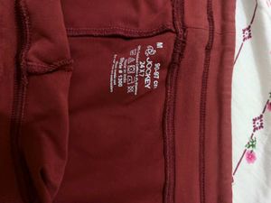 Comfortable Maroon Palazzo Pants