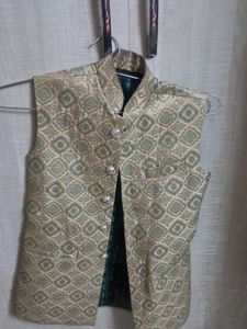 12_14 year Brocade Nehru Jacket