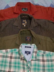 Bundle of4 Men's Casual Shirts