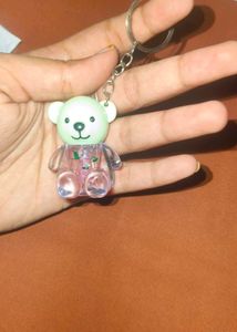 Cute Teddy Bear Keychain Charm not used