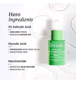 Foxtale AHA BHA Exfoliating Serum