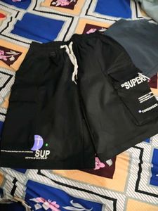 Graphic Cargo Shorts